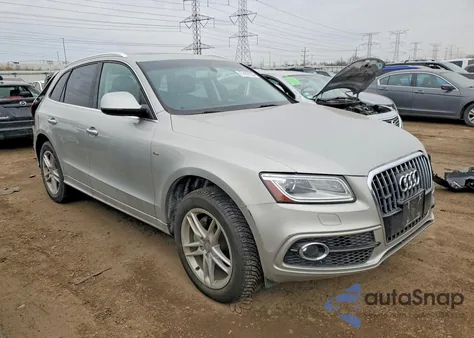 2015 Audi Q5 Prestige из США, поврежденный, VIN WA1WGAFP0FA047722
